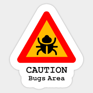 Bugs Area Sticker